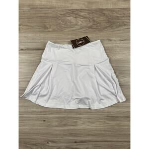 Vlodia Pleated Tennis Skirt - White XS New With Tags‎